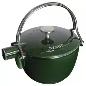 Чугунный чайник Staub, зеленый