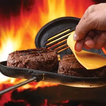 Чугунный двойной жаровня Coghlan's, цвет One Color