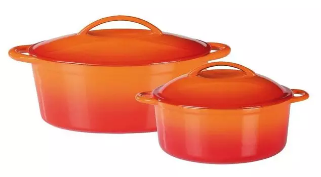 Чугунный набор Orange Shadow, 4 предмета. ВШВ Gsw