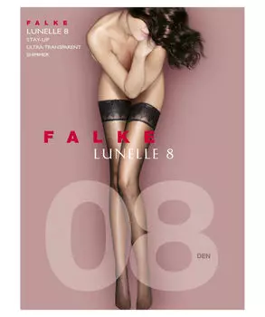 Чулки-Держатели "Lunelle 8" Falke, коричневый