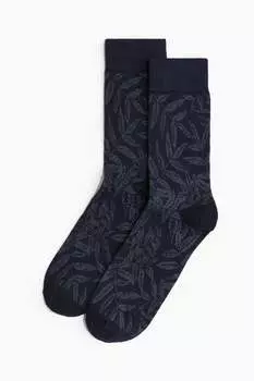 Чулки с рисунком H&M, синий