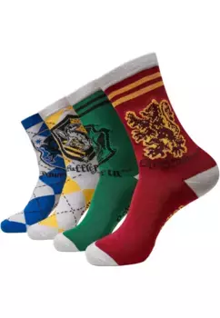Чулки с товарным кодом " Merchcode Unisex Harry Potter Team Socks, 4 шт." (1 пара), цвет Multicolor