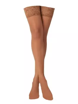 Чулки с задержкой CALZEDONIA, обнаженная