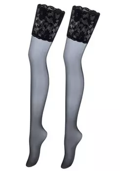 Чулки с задержкой VIVANCE, черный