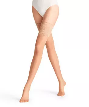 Чулки "шелковые гладкие" Falke, бежевый