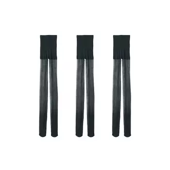 Чулки женские Muji, черный