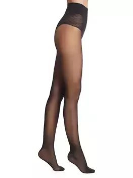 Чулочно-носочные изделия для контроля живота Wolford, черный