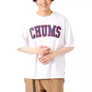 CHUMS Футболка унисекс белые