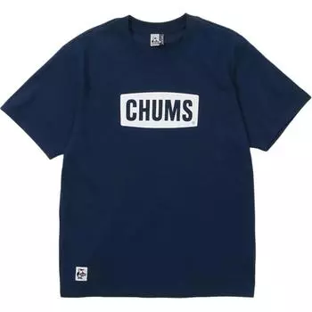 CHUMS Футболка унисекс синие