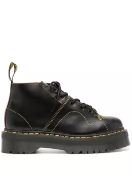 Church Quad кожаные Сапоги Dr.Martens, черный