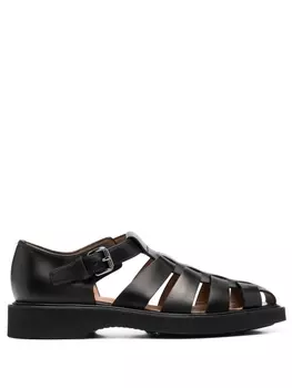 Church's босоножки Hove с ремешками, черный