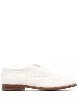 Church's броги Burwood, белый