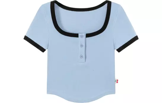 CHUU Женская футболка, Синий 2