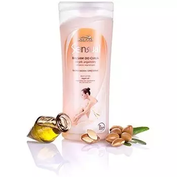 Чувственный питательный и регенерирующий бальзам для тела с аргановым маслом 200 г, Joanna