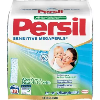 Чувствительные мегаперлы 16 WL Persil, 16 WL