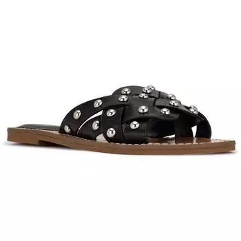 Cia женские сандалии-слайды с открытым носком Nine West, черный