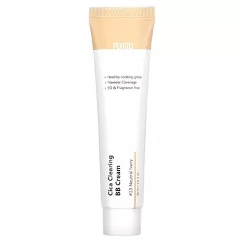 Cica Clearing BB Cream, #13 Neutral Ivory, 1 fl oz (30 ml) Purito