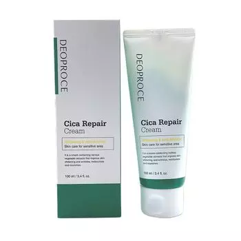 Cica восстанавливающий крем для лица Deoproce, 100 мл