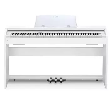 Цифровое домашнее пианино Casio PX-770 Privia (белое) Casio PX-770 Privia Digital Home Piano (White)