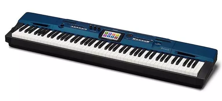Цифровое пианино Casio Privia Pro PX-560 — синее