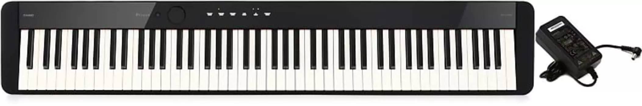 Цифровое пианино Casio Privia PX-S1100 — черный комплект с блоком питания переменного тока Casio ADA12150 12 В PX-S1100BK=1 AD-A12150LW=1
