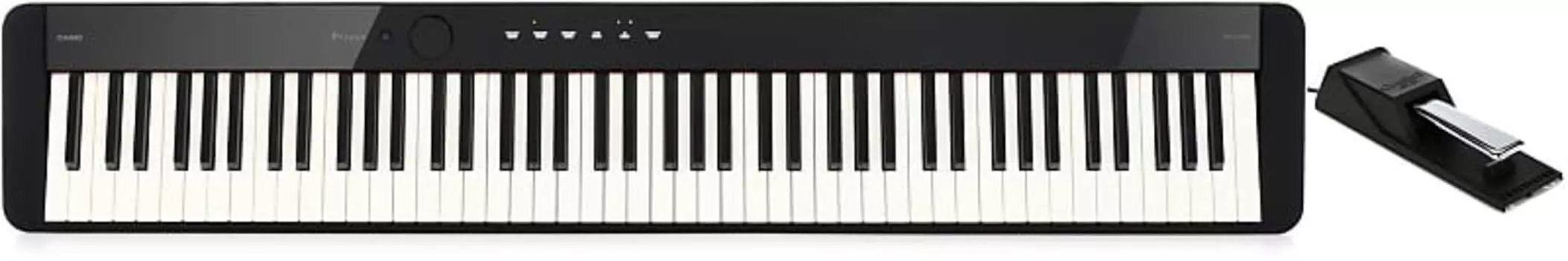 Цифровое пианино Casio Privia PX-S1100 — черный комплект с педалью сустейна Casio SP20 PX-S1100BK=1 SP20=1