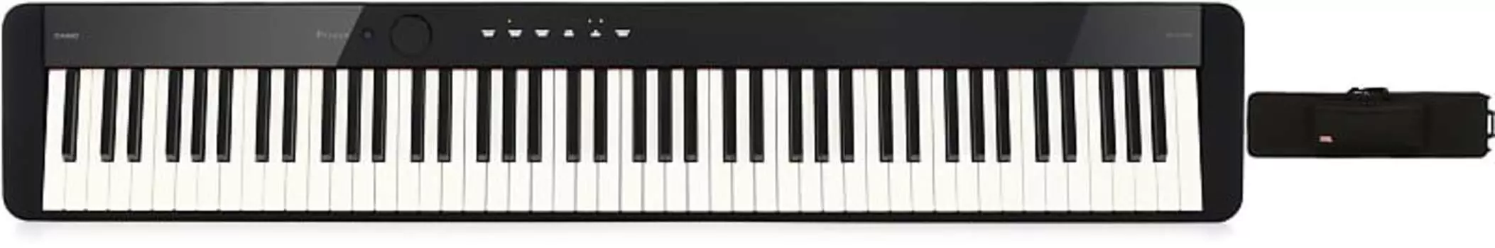 Цифровое пианино Casio Privia PX-S1100 — черный комплект с полужестким чехлом для клавиатуры Gator GK-88-SLXL Casio + Gator PX-S1100BK=1 GK-88 SLXL=1