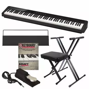 Цифровое пианино Casio Privia PX-S1100 — черный НАБОР KEY ESSENTIALS PX-S1100 - Black