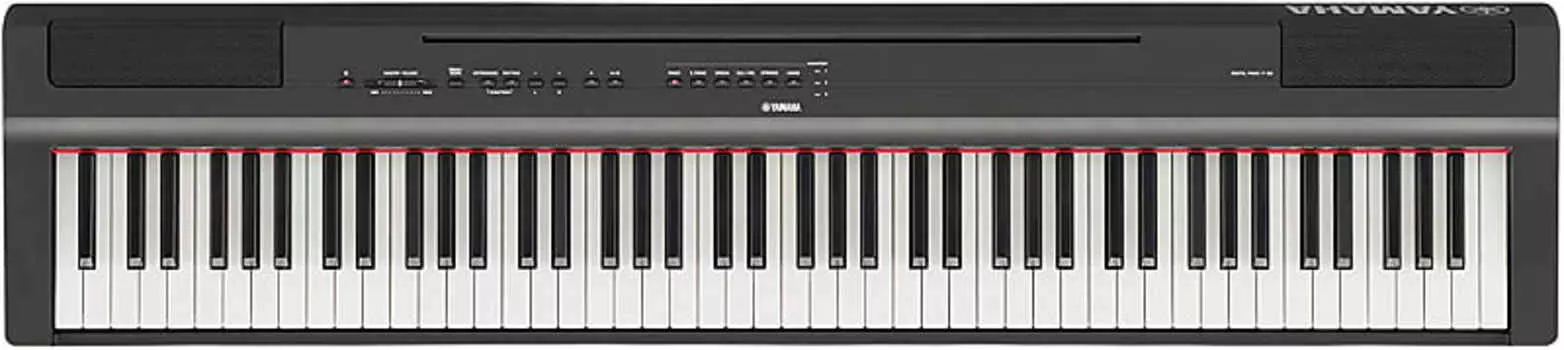 Цифровое пианино Yamaha P-125 — черное P-125 Digital Piano