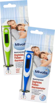 Цифровой клинический термометр с гибким измерительным наконечником 1 шт. Mivolis