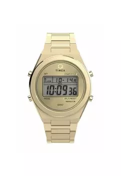 Цифровые часы QUARTZ CONTINENTAL Timex, золотой