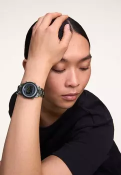 Цифровые часы RETRO Daniel Wellington, зеленый