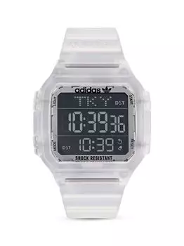 Цифровые часы с полимерным ремешком 1 GMT adidas