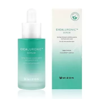 Цикалуроновая сыворотка успокаивающая и увлажняющая с гиалуроновой кислотой 30 мл, Mizon