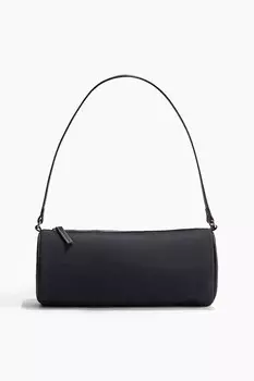 Цилиндрическая сумка через плечо H&M, черный