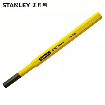 Цилиндрический пробойник Stanley STANLEY, 8 мм, образец, наконечник, перфоратор, слесарь, центр сверления, позиционирующий удар, долото, пробойник 16-235-23, можно настроить