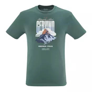 CIMA SUMMIT TS SS M Мужская футболка Millet, зеленый