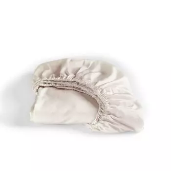 Cinderella Sundays - простынь приталенная (до 25 см) - сатин - 80х200 см - светло-песочный