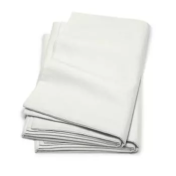 Cinderella Weekend - Наволочки на молнии - Хлопок - 50x90 см - Слоновая кость - 2 шт.