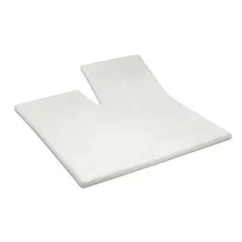 Cinderella Weekend - приталенная простыня под разделенный топпер (до 15 см) - хлопок - 160х200 см - Слоновая кость