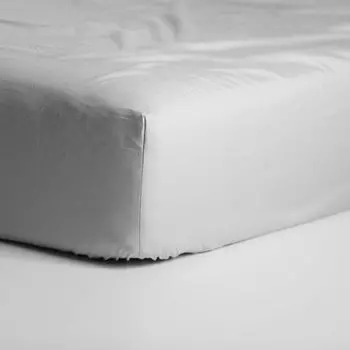 Cinderella Weekend - простынь приталенная (до 25 см) - хлопок - 80х210 см - светло-серый