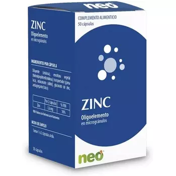 Цинк | Для поддержки нормальной когнитивной функции и укрепления иммунитета Neo
