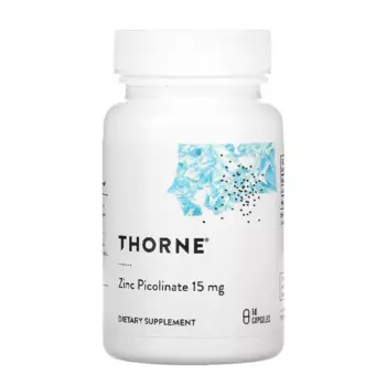 Цинк пиколинат Thorne Research 15 мг, 60 капсул