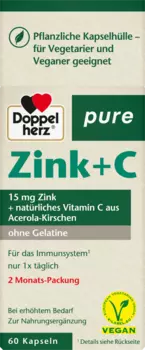 Цинк + С капсулы 60 шт. по 30 г. Doppelherz