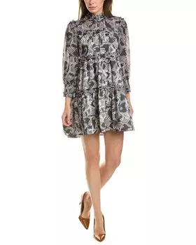 Cinq a Sept Brady Мини-платье Cinq Sept, черный