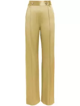 Cinq A Sept брюки Rainer строгого кроя, желтый