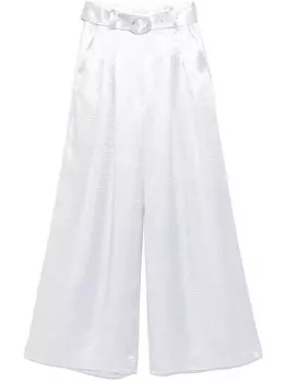 Cinq A Sept брюки с поясом, синий