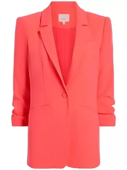 Cinq A Sept креповый пиджак Khloe, розовый