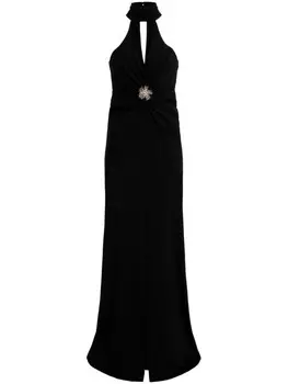 Cinq A Sept платье цвета песочного, черный