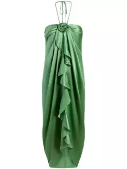 Cinq A Sept платье миди Meredith, зеленый